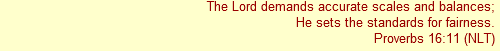 Proverbs 16:11